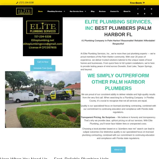 Elite Plumbing Services, Inc.