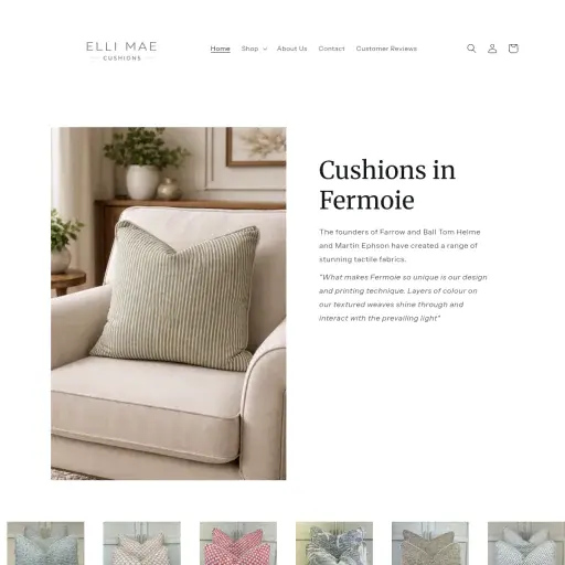 Elli Mae Cushions