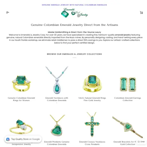 Emeralds &amp; jewelry Corp.