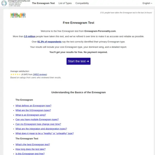 Enneagram Personality