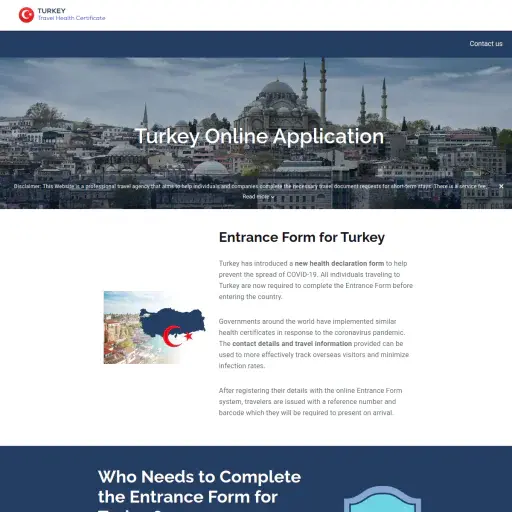 entranceformturkey.com