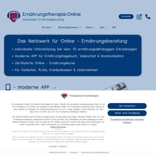 Ernährungstherapie