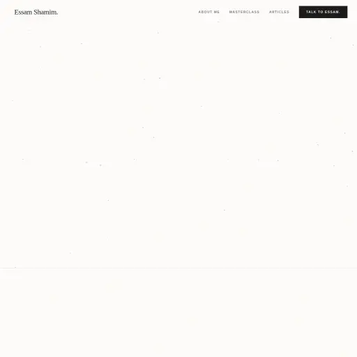 Essam Shamim Consulting