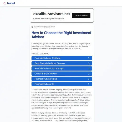 Excalibur Advisors