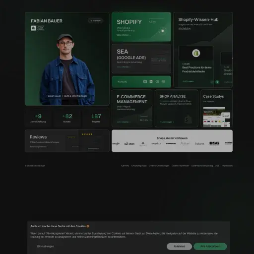 Fabian Bauer |  E-Commerce Manager