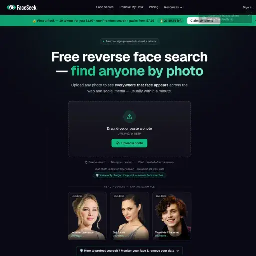 FaceSeek Online