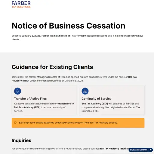 Farber Tax Solutions