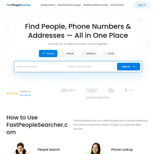 Fast People Searcher