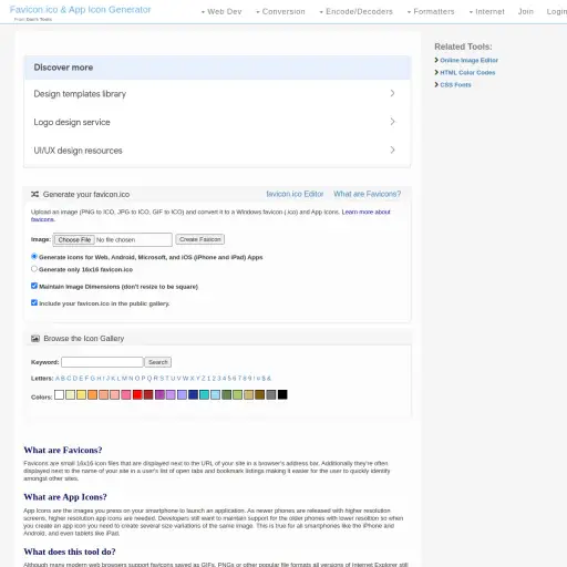 Favicon Generator
