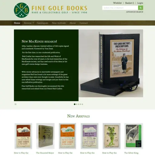 Finegolfbooks