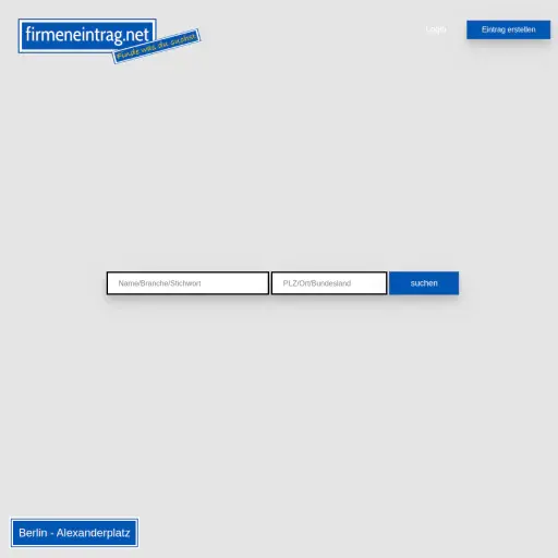 Firmeneintrag