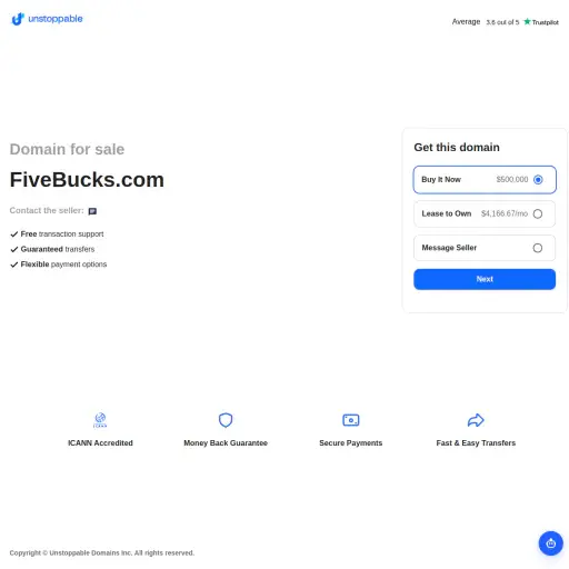 Fivebucks