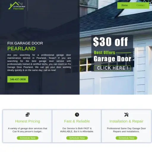 Fix Garage Door Pearland