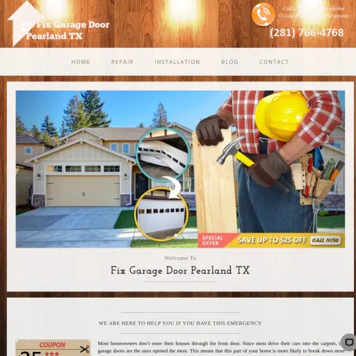 Fix Garage Doors Pearland