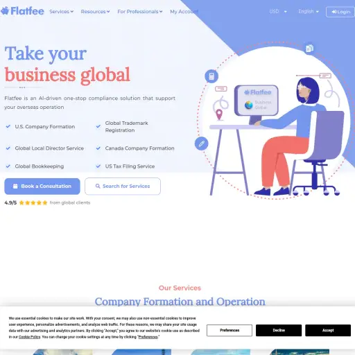 flatfeecorp.com