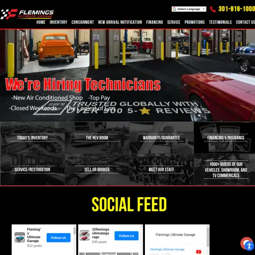 Flemingsultimategarage.com