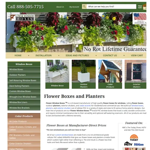 Flower Window Boxes