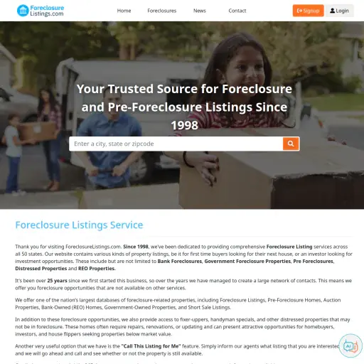 Foreclosure Listings