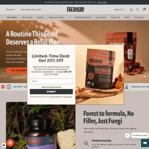 freshcap.com