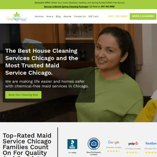 freshtechmaids.com