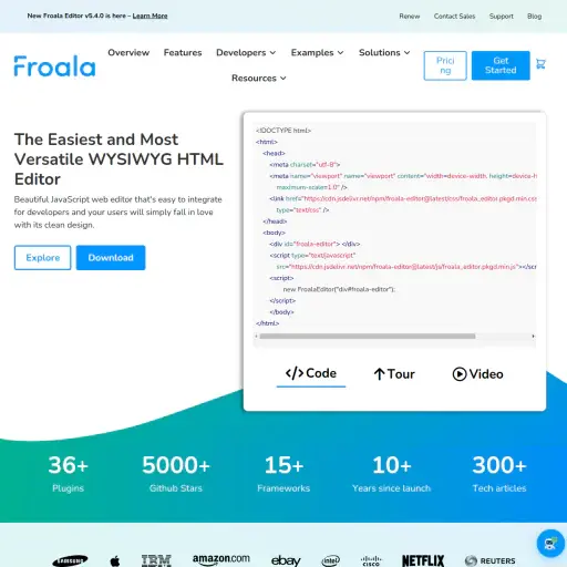 Froala Editor