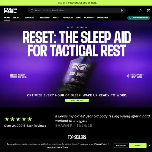 FrogFuel Actual