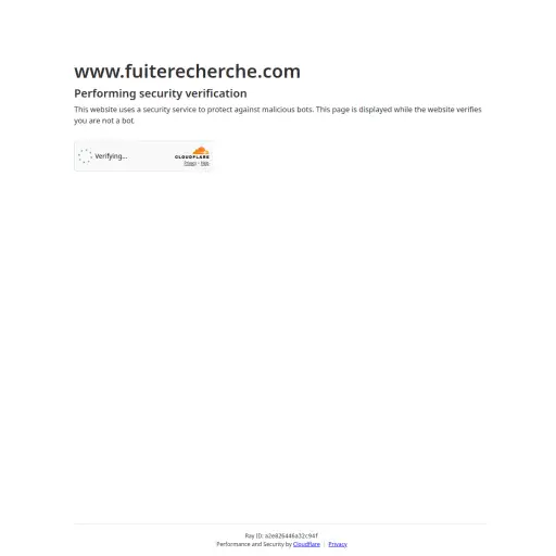 Recherche de fuite