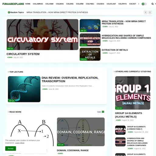 Funaabexplains Blogspot