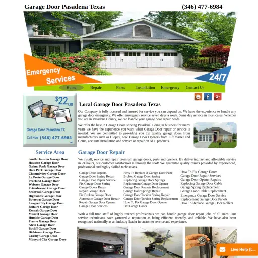 Garage Door Pasadena TX