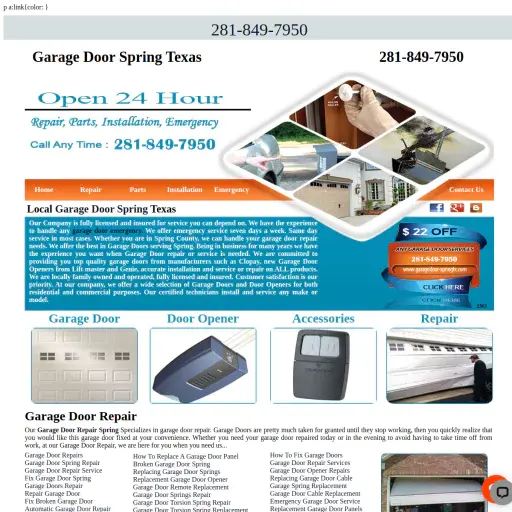 Garage Door Spring TX