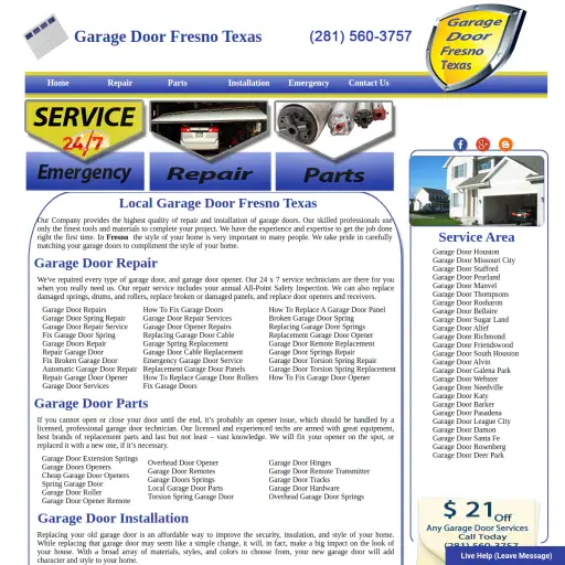 Garage Door Fresno TX