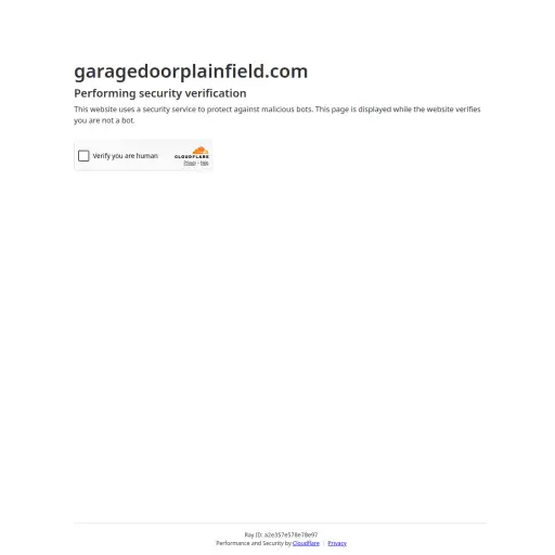 Garage Door Repair Plainfield
