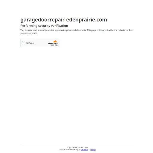Garagedoorrepair Edenprairie