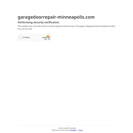 Garage Door Repair Minneapolis