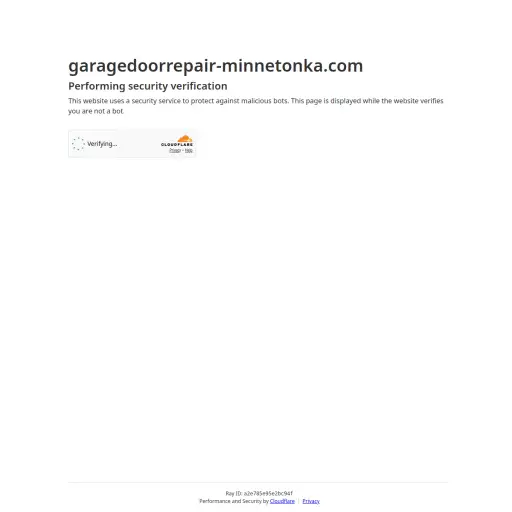 Garagedoorrepair Minnetonka