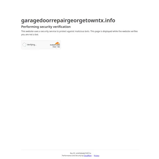 Garagedoorrepairgeorgetowntx