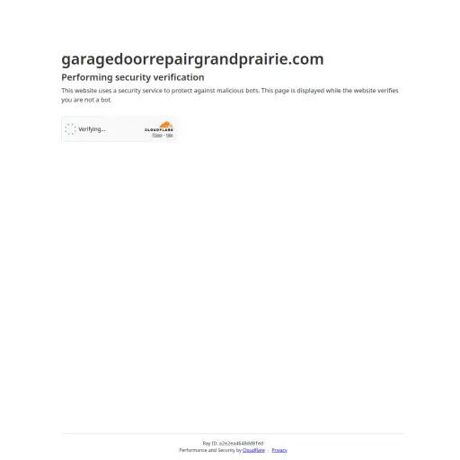 Garage Door Repair Grand Prairie