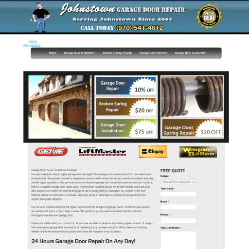 Garage Door Repair Johnstown