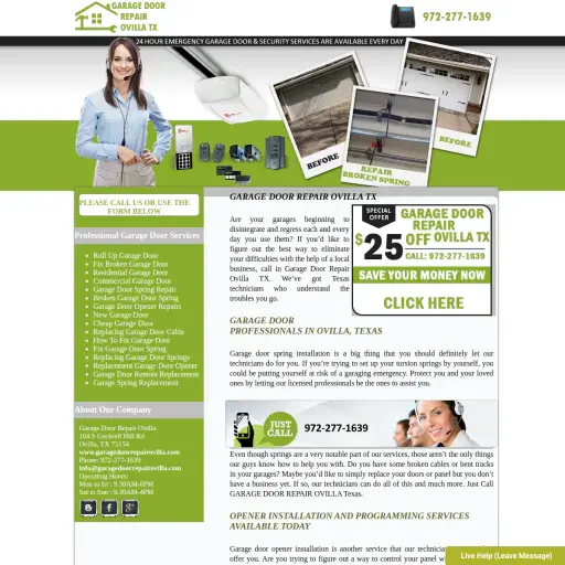 Garage Door Repair Ovilla