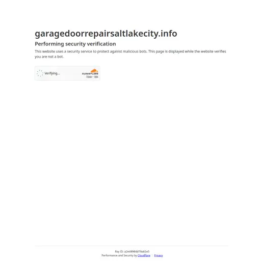 Garagedoorrepairsaltlakecity