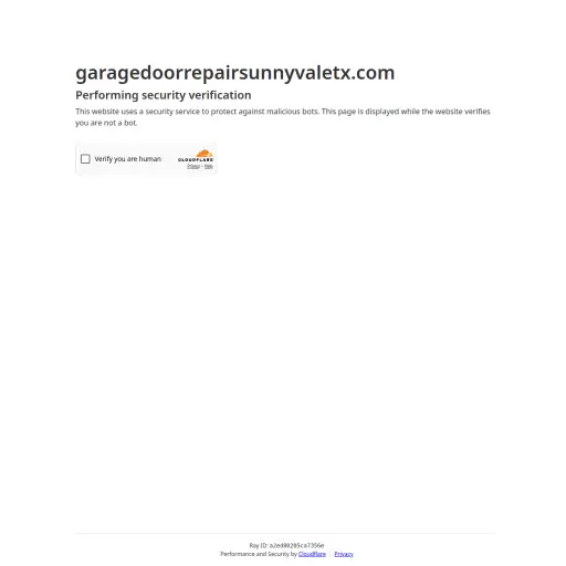 Garage Door Repair Sunnyvale, TX