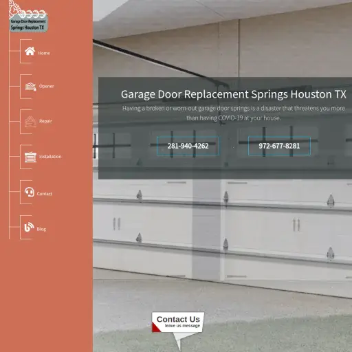 Garage Door Replacement Springs Houston TX