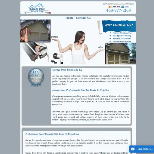 Garage Door Royse City