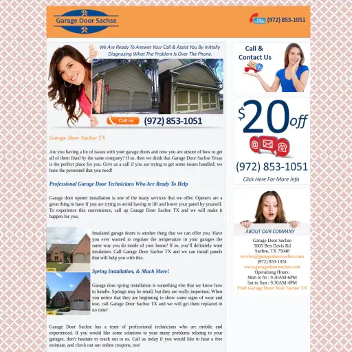 Garage Door Sachse