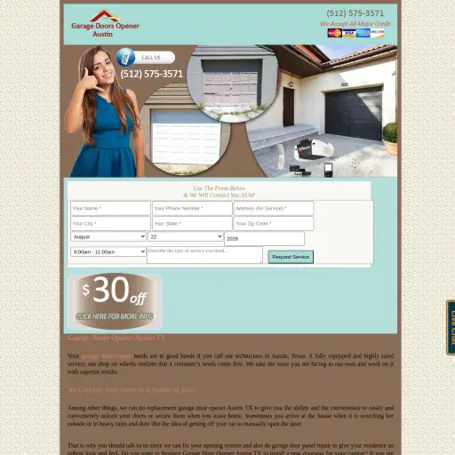 Garage Doors Opener Austin