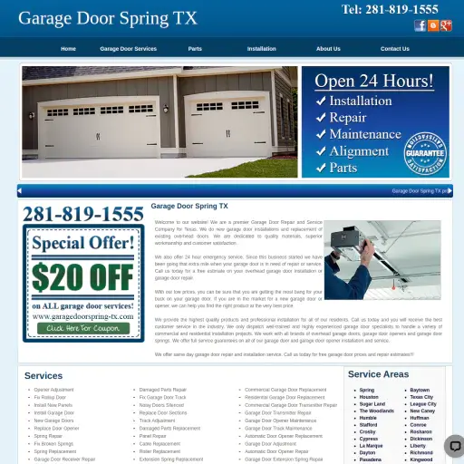Garage Door Spring TX