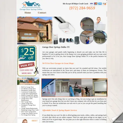 Garage Door Springs Dallas