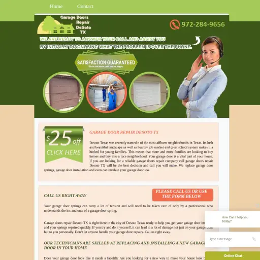 Garage Doors Repair DeSoto