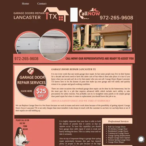 Garage Doors Repair Lancaster