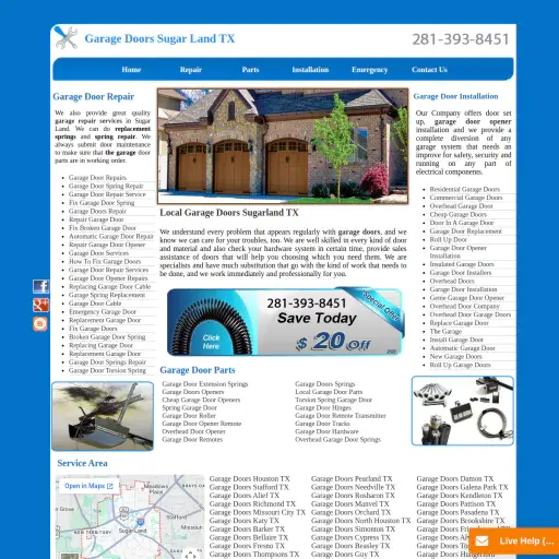 Garage Doors Sugar Land TX